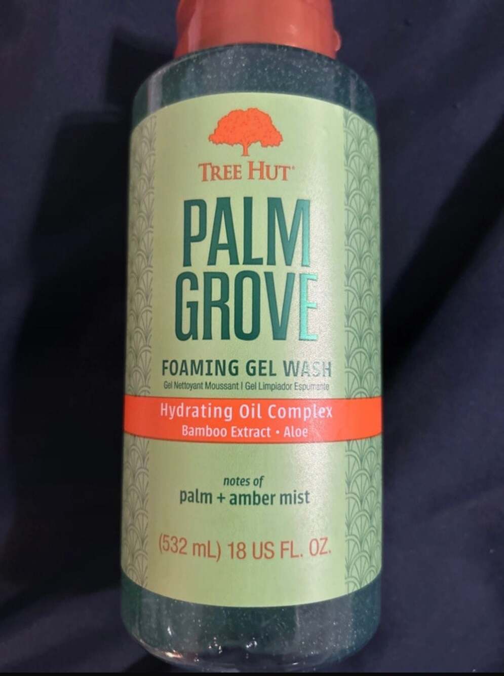 Tree Hut Palm Grove Foaming Gel Wash 18 fl oz